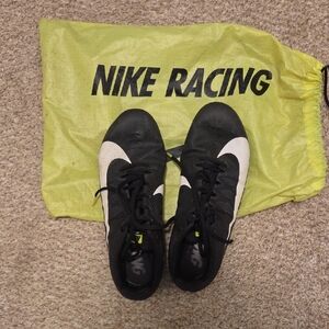 Nike Track Shoes Black and White